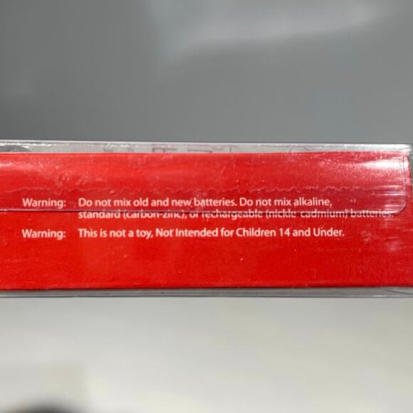 Firefly Lights 30 Tiny Red Ultra Bright Lights on Silver Cord Battery Operated - Picture 2 of 3